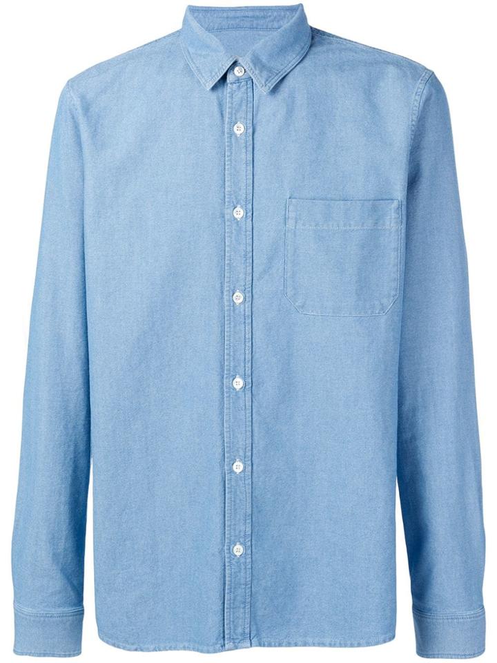 A.p.c. Georges Shirt - Blue