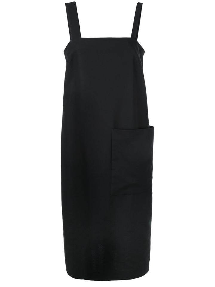 Enföld Apron Dress - Black