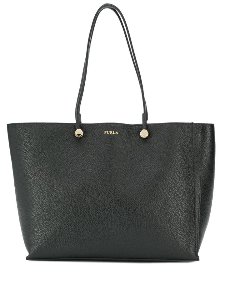 Furla Eden Shopper Tote Bag - Black