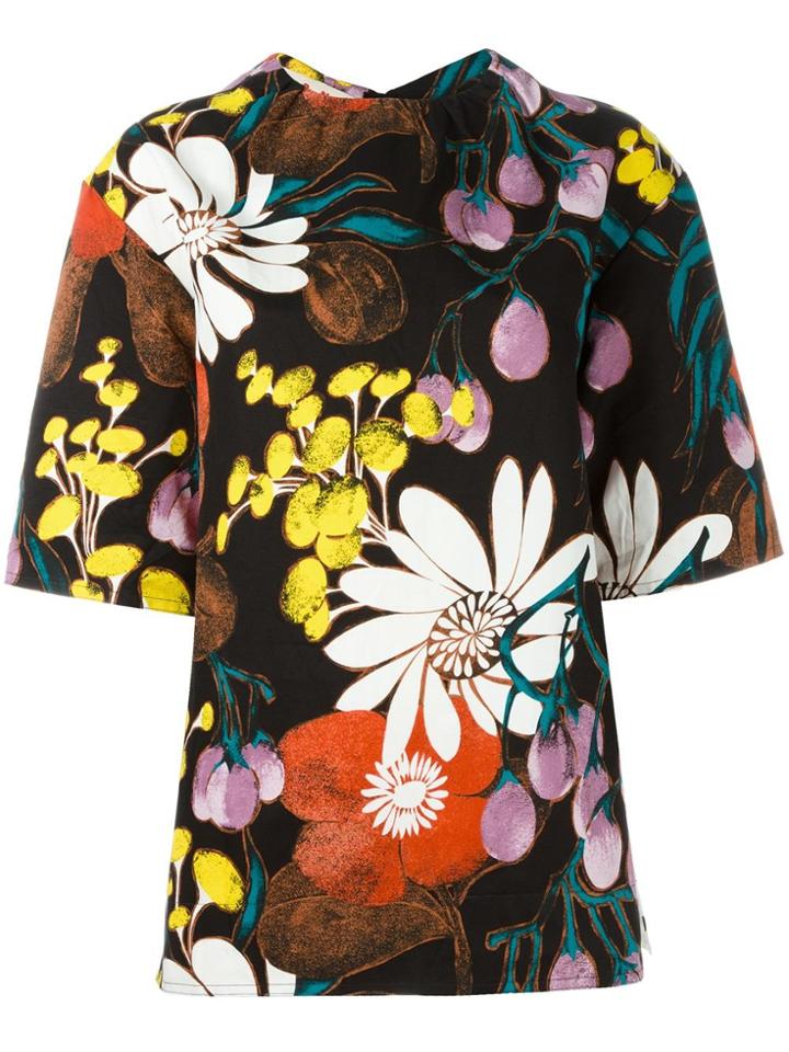Marni Madder Print Top - Multicolour