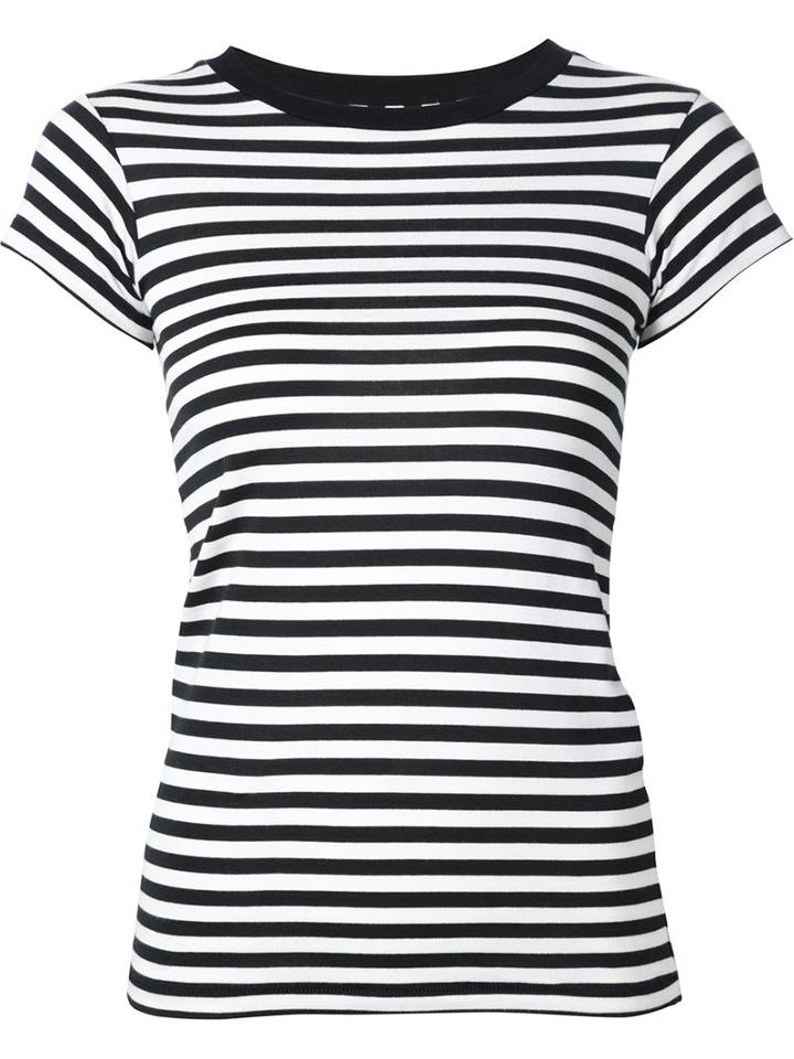 R13 Stripe 'baby' T-shirt