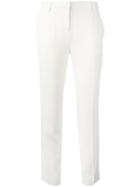 Vanessa Bruno Cropped Trousers, Women's, Size: 36, Nude/neutrals, Acetate/viscose