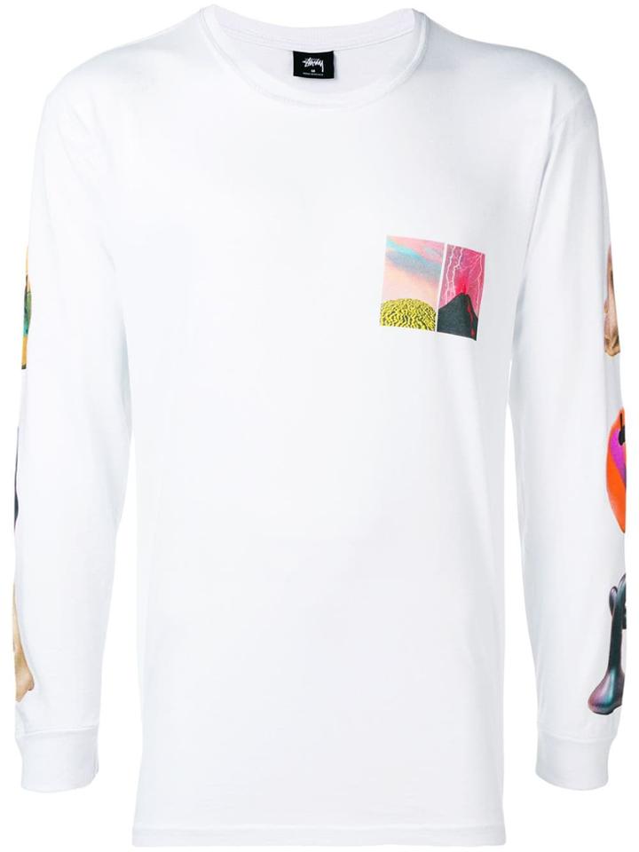 Stussy Primordial World Top - Grey