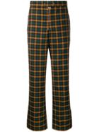 Wwwm Checked Trousers - Brown