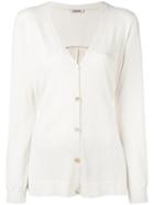 P.a.r.o.s.h. - Safira Cardigan - Women - Silk/spandex/elastane - M, Nude/neutrals, Silk/spandex/elastane