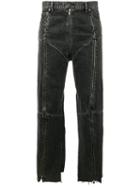 Vetements - Step Hem Jeans - Women - Cotton - L, Women's, Black, Cotton