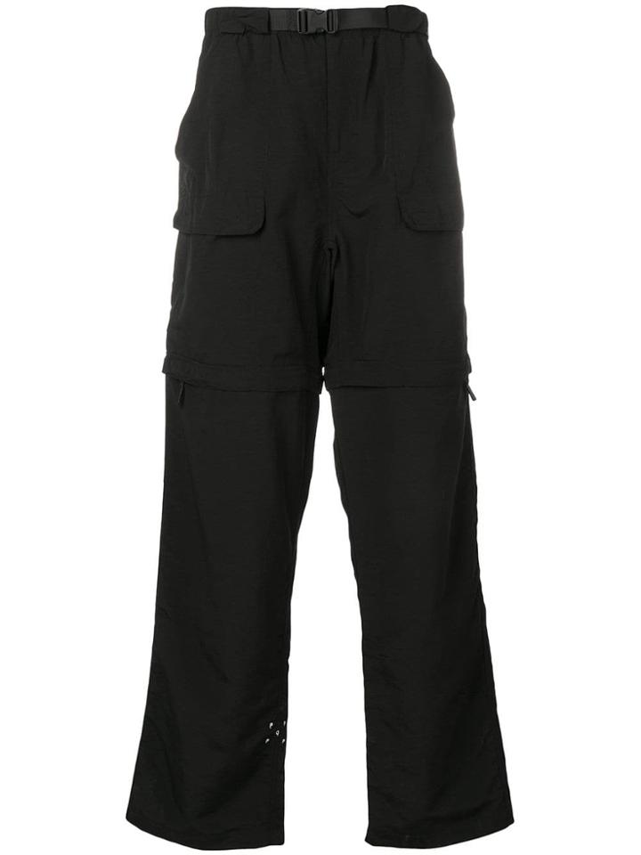 Pop Trading Company Classic Straight-leg Trousers - Black