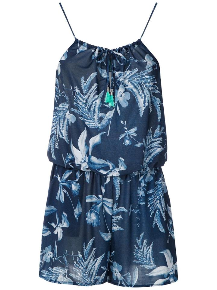 Lygia & Nanny Laya Printed Playsuit - Blue