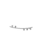 Maria Black Diamond Cut Colette Earring (right) - Metallic