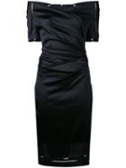 Moira I Dress - Women - Elastodiene/polyamide/spandex/elastane/cupro - 42, Black, Elastodiene/polyamide/spandex/elastane/cupro, Talbot Runhof