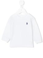 Ralph Lauren Kids - Embroidered Logo Sweatshirt - Kids - Cotton - 24 Mth, White