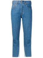 Levi's 501&reg; Crop Jeans - Blue