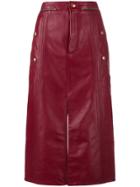 Chloé Biker Skirt - Pink & Purple