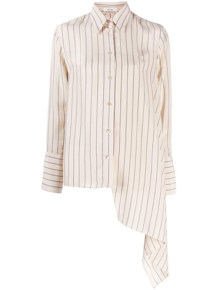 Áeron Asymmetric Shirt - Neutrals