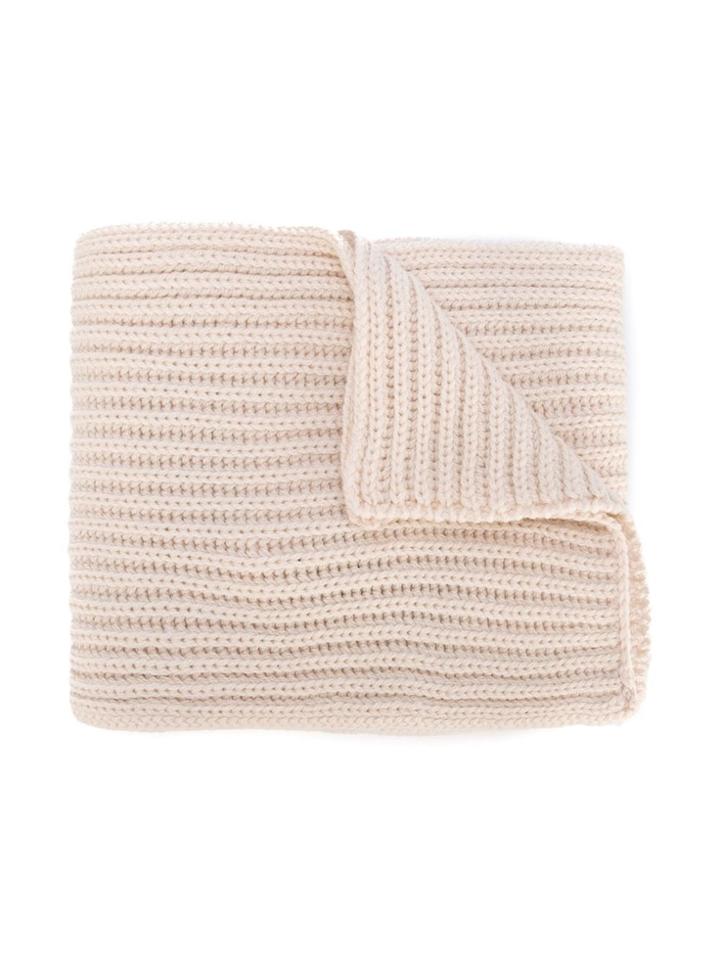 Little Remix Ribbed Scarf - Nude & Neutrals