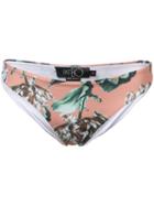 Patbo Botanica Print Bikini Bottom - Neutrals