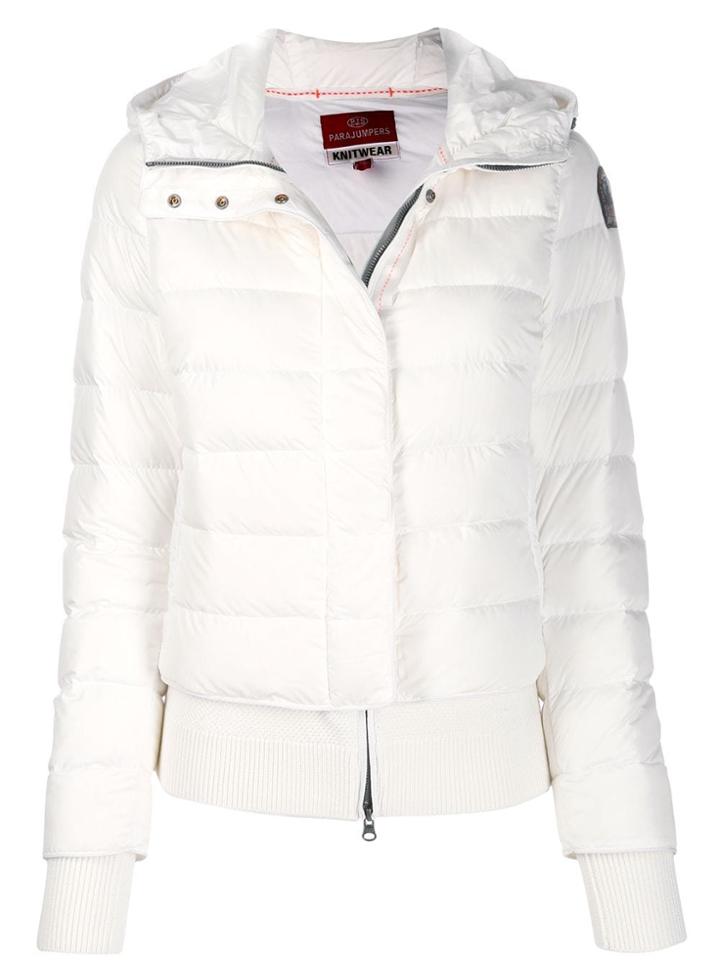 Parajumpers Double Layered Down Jacket - White