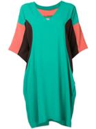 Antonio Marras Colour-block Flared Dress - Green