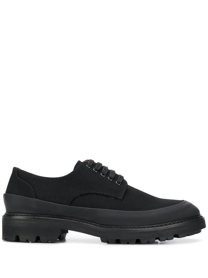 Ymc Lace-up Derby Shoes - Black