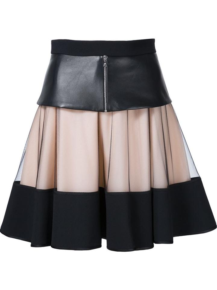 David Koma Layered Skirt