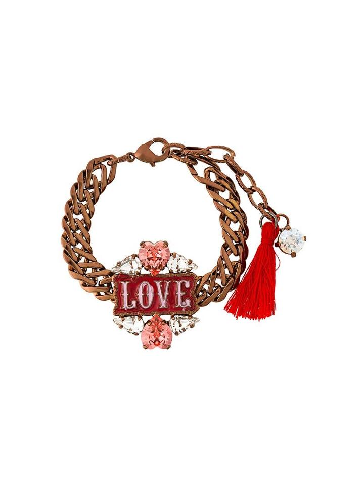 Lisa C Bijoux 'love Tarot' Bracelet, Women's, Metallic