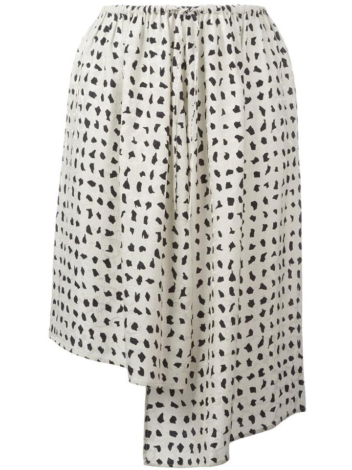 Christian Wijnants 'sira' Skirt, Women's, Size: 38, Nude/neutrals, Viscose