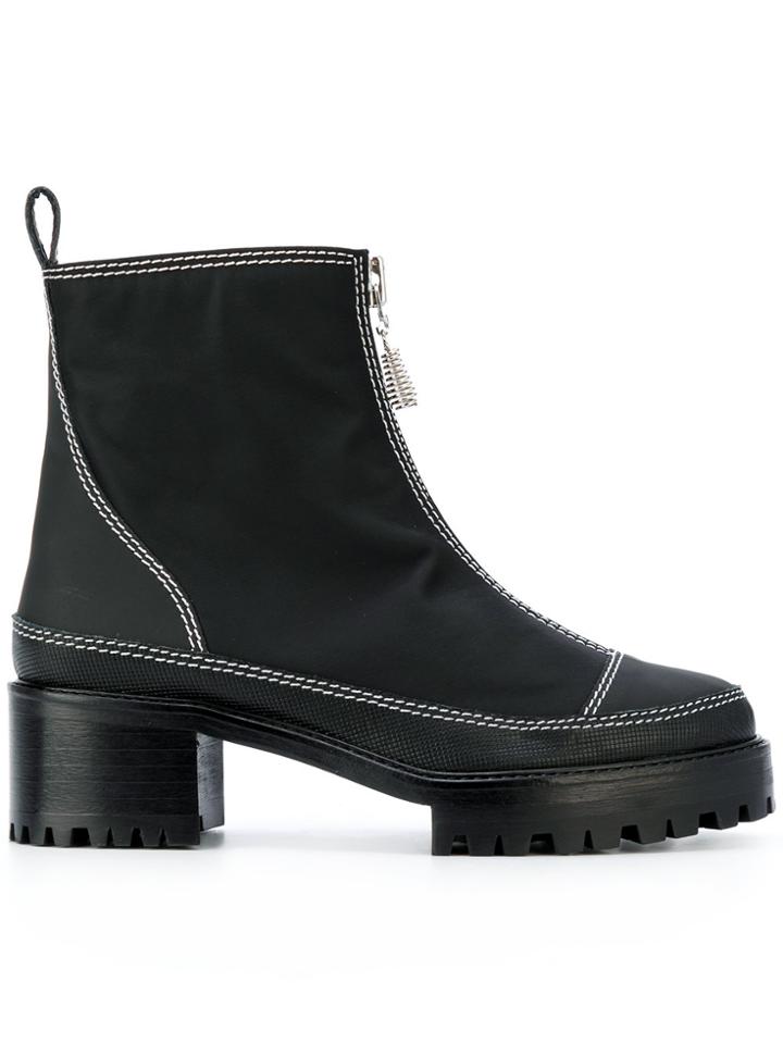 Nicole Saldaña Chris Boots - Black
