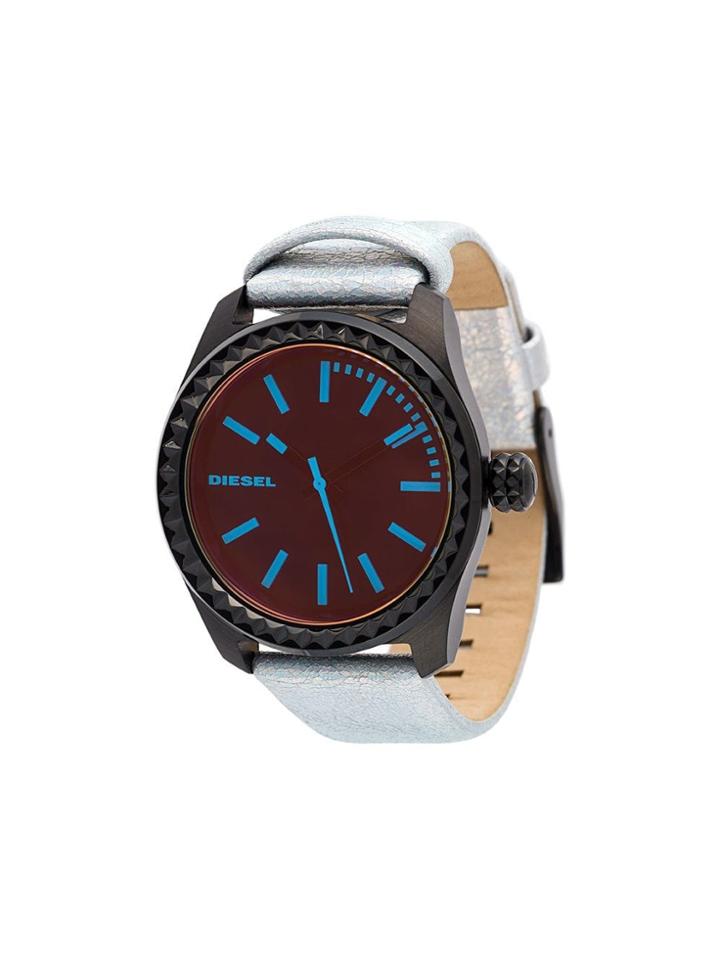 Diesel Round Analog Watch - Metallic