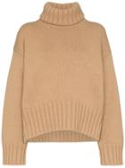 Prada Turtleneck Cashmere Jumper - Neutrals