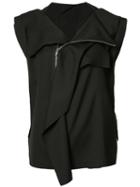 Issey Miyake Origami-inspired Jacket, Women's, Size: 3, Black, Polyester/wool