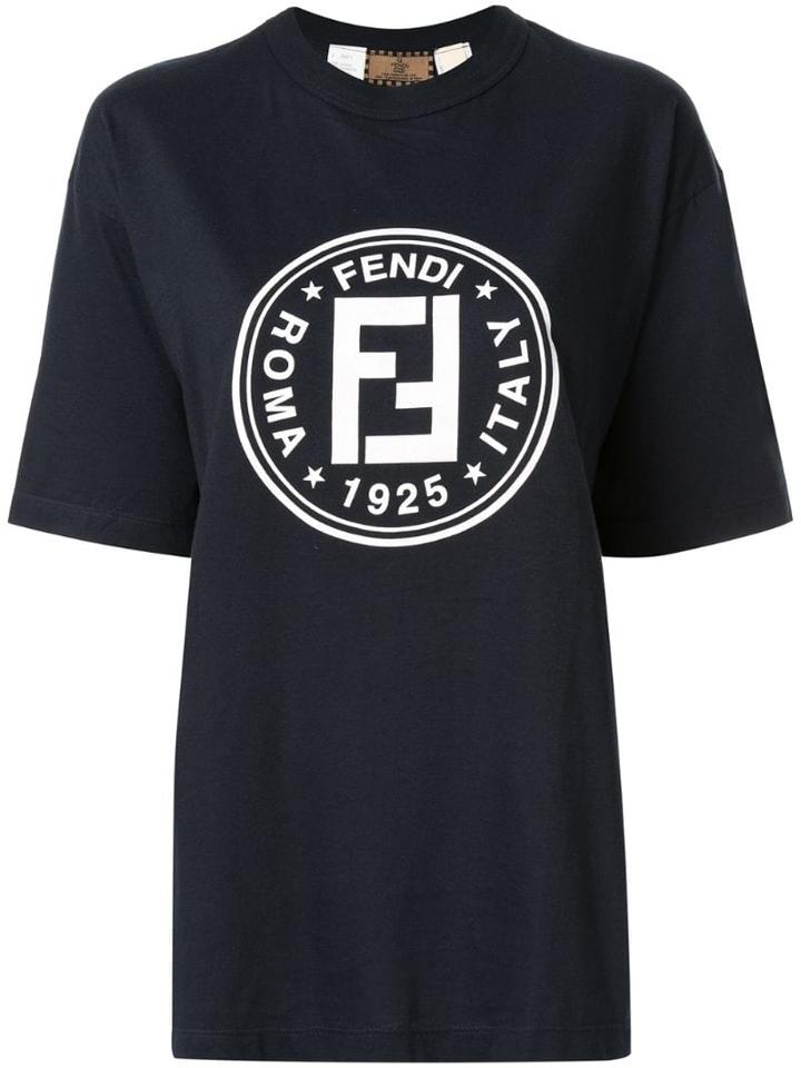 Fendi Pre-owned Vintage Logo T-shirt - Blue