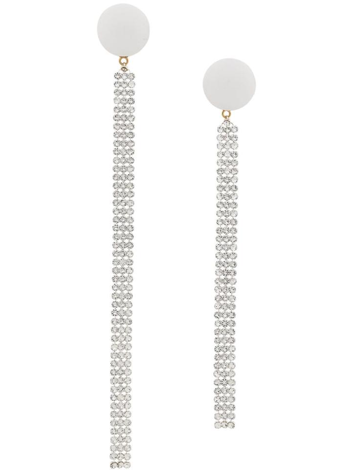 Magda Butrym Lychee Earrings - White