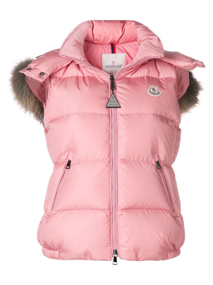 Moncler Padded Vest - Pink & Purple