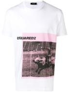 Dsquared2 Rodeo Print T-shirt - White
