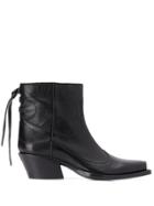 Htc Los Angeles Ankle Western Boots - Black