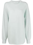 Extreme Cashmere Cashmere Blend Relaxed Fit Jumper - Green