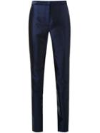 Bianca Spender Tendue Trousers, Women's, Size: 14, Blue, Polyester/silk