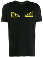 Fendi Inlaid Bag Bugs Motif T-shirt - Black
