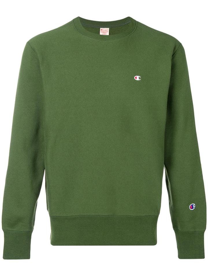 Champion Logo Sweatshirt - Green