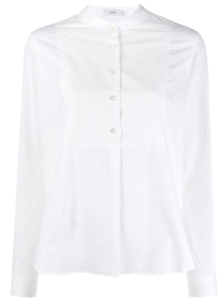 Closed Plain Henley Shirt - White