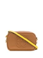 Tory Burch Embossed Mini Bag - Brown