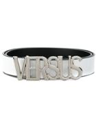 Versus Logo Belt - White