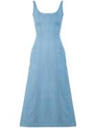 Gabriela Hearst Fitted Sleeveless Dress - Blue