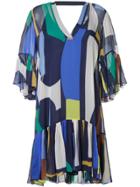 Ginger & Smart Geometric Print Shift Dress - Multicolour