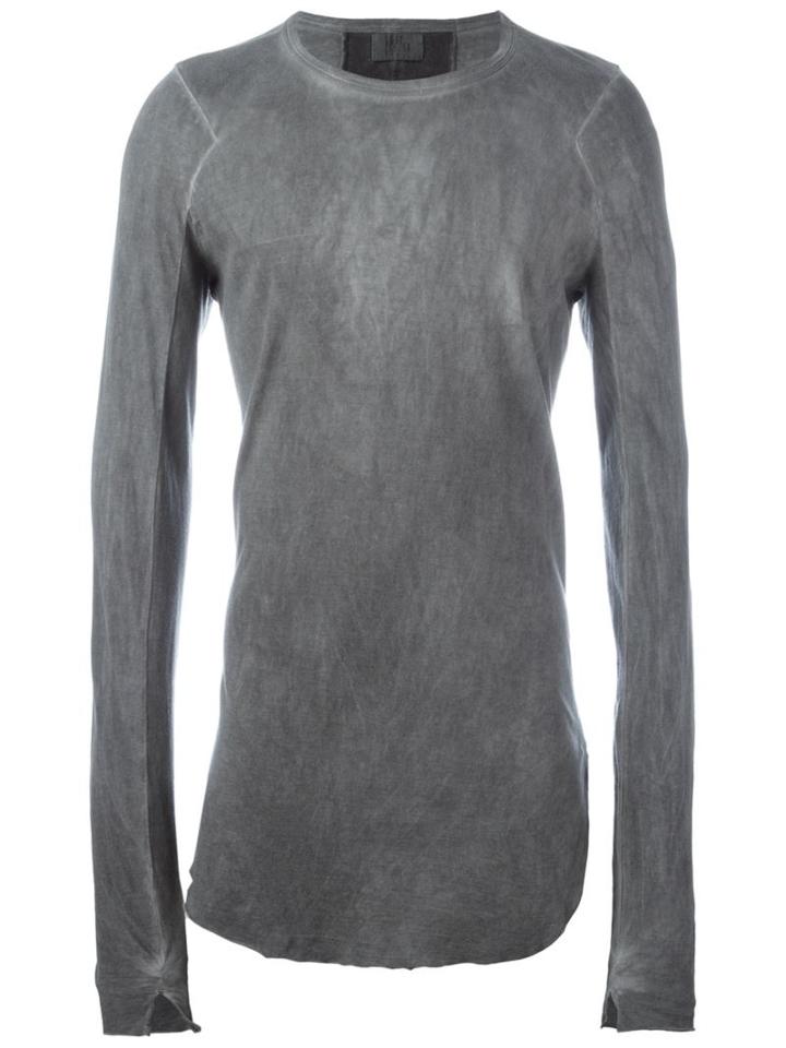 Lost & Found Ria Dunn Insert Back T-shirt, Men's, Size: Medium, Grey, Cotton/cashmere
