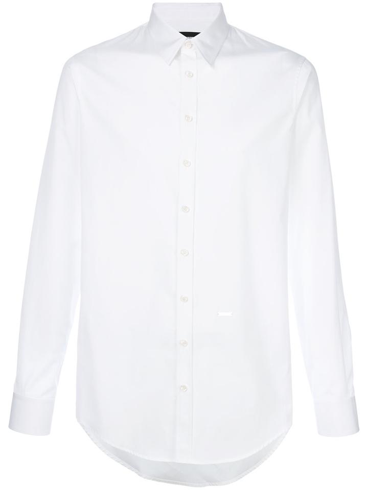 Dsquared2 - Classic Collared Shirt - Men - Cotton - 46, White, Cotton