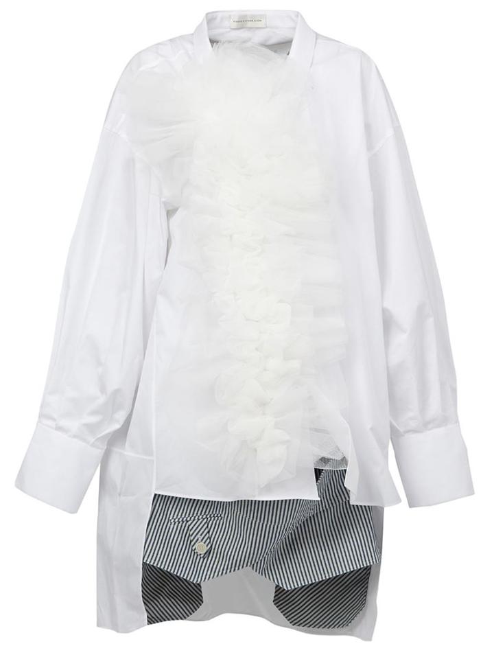 Faith Connexion Panelled Mini Shirt Dress