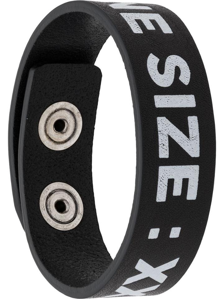 Diesel One Size Bracelet - Black