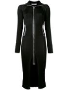 Givenchy Zipped Midi Dress - Black