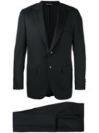 Canali - Formal Two Piece Suit - Men - Silk/cupro/wool - 52, Black, Silk/cupro/wool